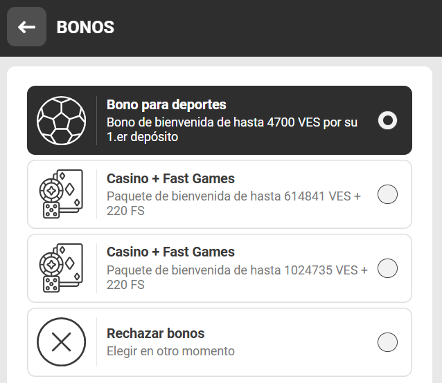Bonos y Códigos Promocionales en Melbet