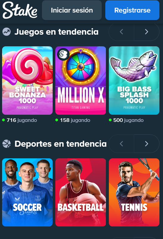 Casino online Stake análisis de juegos y funcionalidades