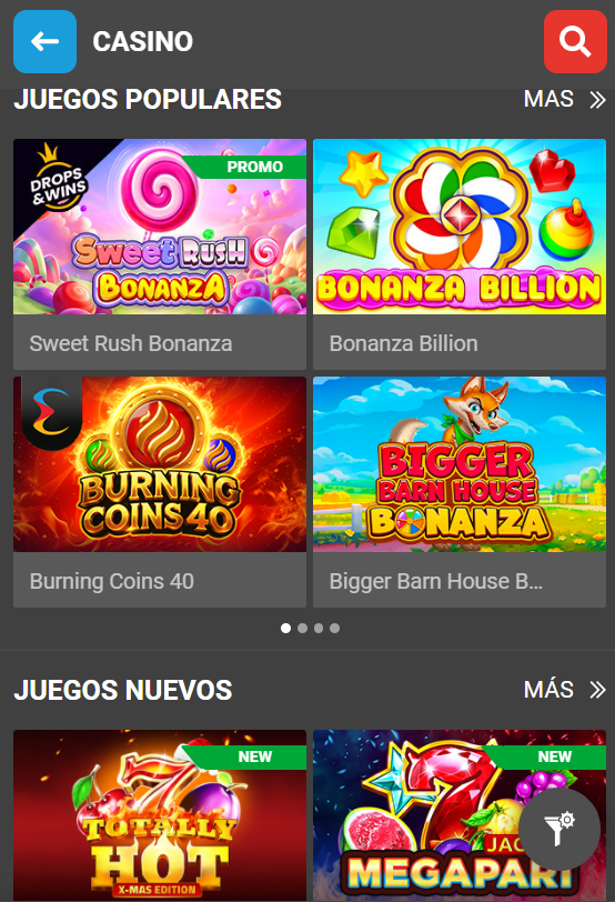 MegaPari online reseña de juegos y funcionalidad