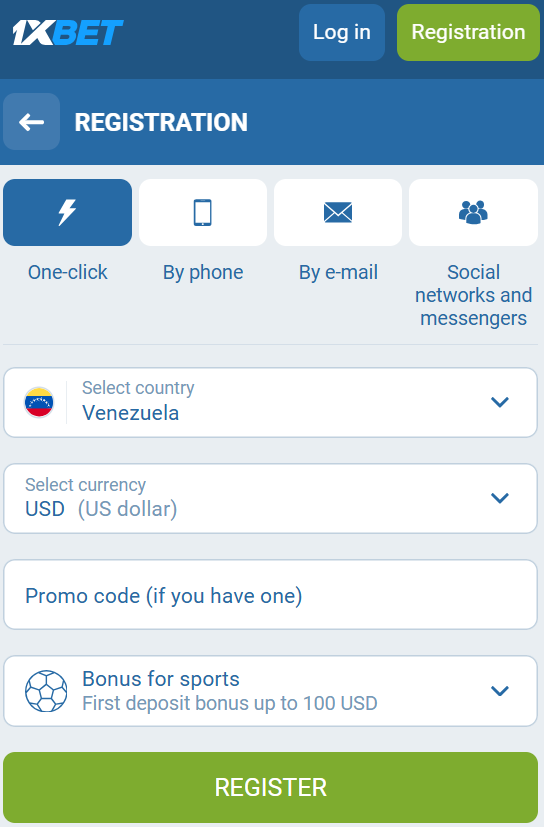 Registro y Login Cómo Empezar a Jugar en 1xBet